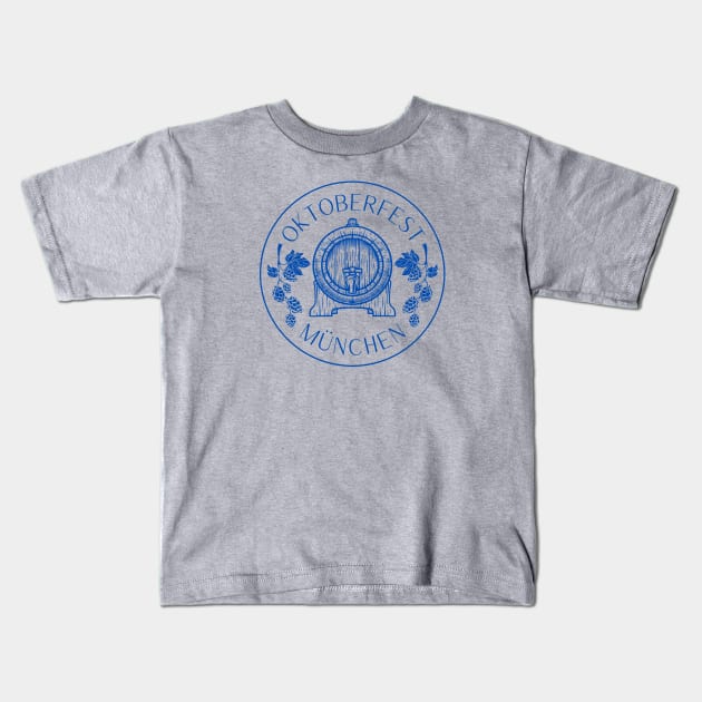 Oktoberfest München Kids T-Shirt by Printed Passion